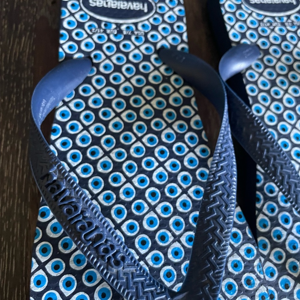 NWOT Evil Eye 🧿 Havaianas Flip Flops